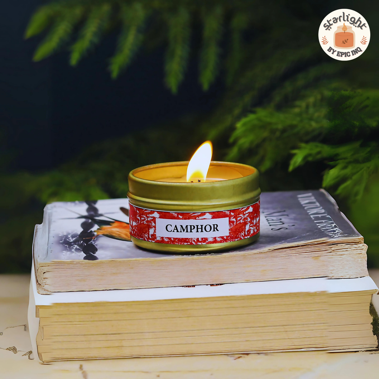 Camphor Cleanse Candles Set of 5