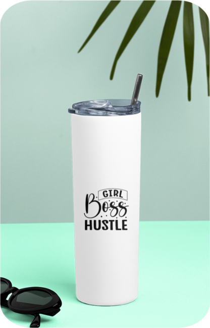 Girl Boss Tumbler #009