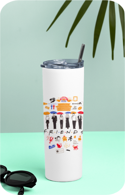 Iconic F.R.I.E.N.D.S Icons Tumbler