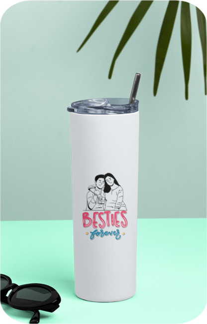 Bestie Siblings Tumbler