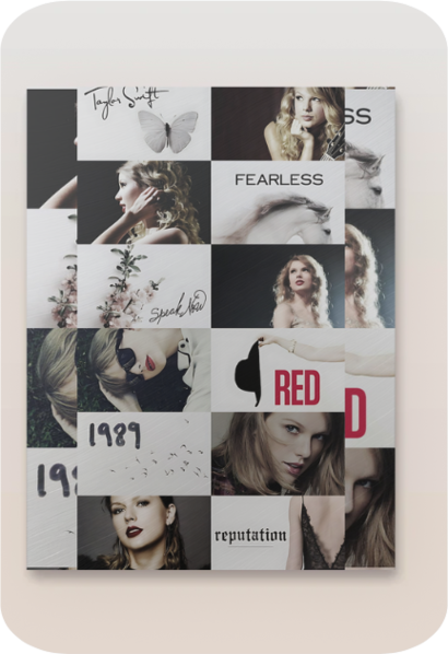 Swiftie Metal Poster #005