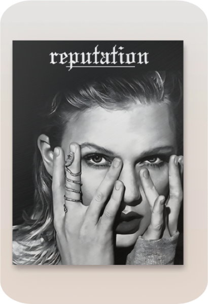 Swiftie Metal Poster #011