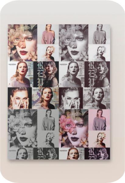 Swiftie Metal Poster #014