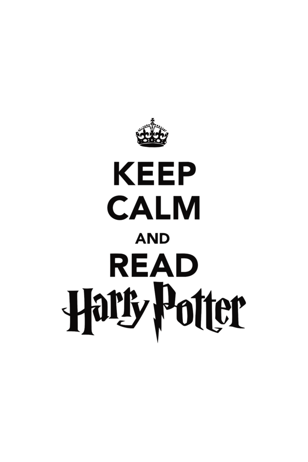 Keep Calm and Read Harry Potter