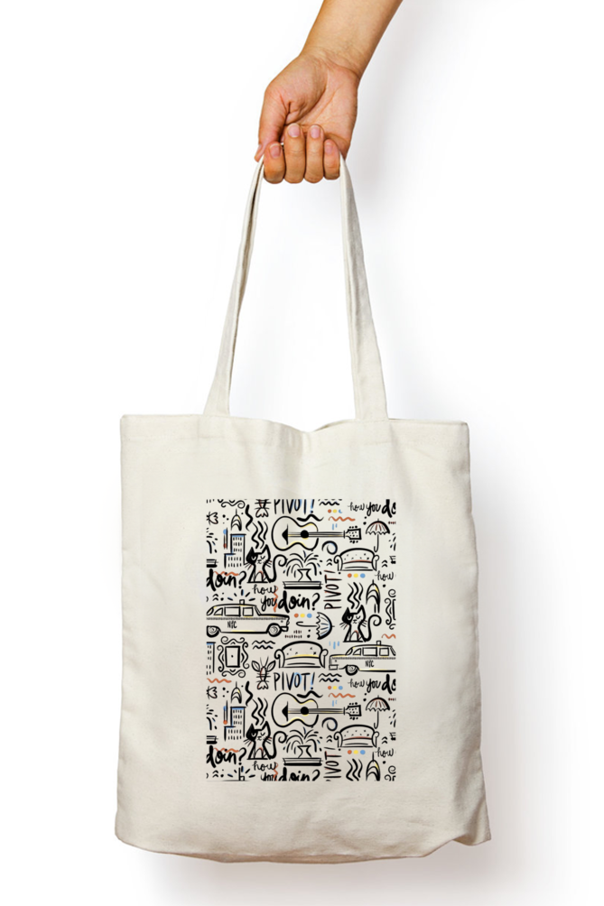 F.R.I.E.N.D.S Doodle Tote