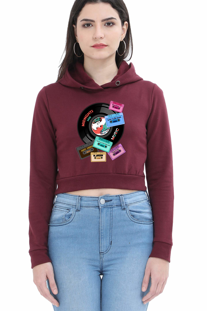 Swiftie Crop Hoodie #007