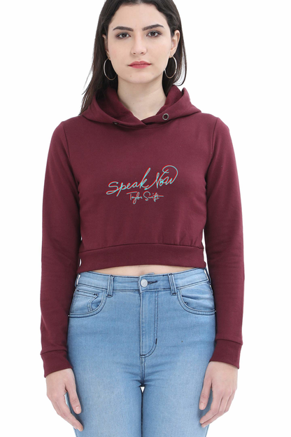 Swiftie Crop Hoodie #014