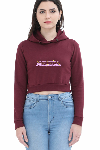 Swiftie Crop Hoodie #004