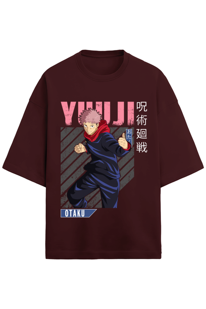 Anime #019 Unisex Oversized Terry Tee  