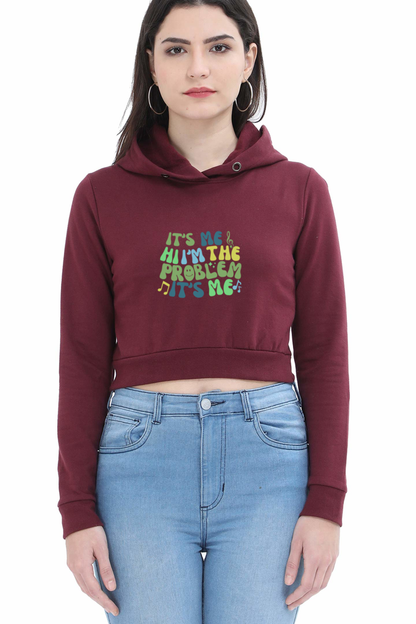 Swiftie Crop Hoodie #012