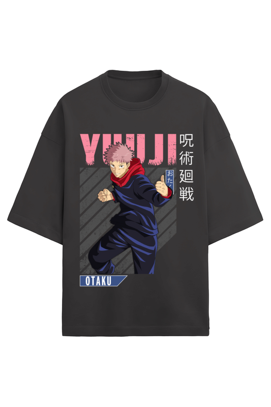 Anime #019 Unisex Oversized Terry Tee  