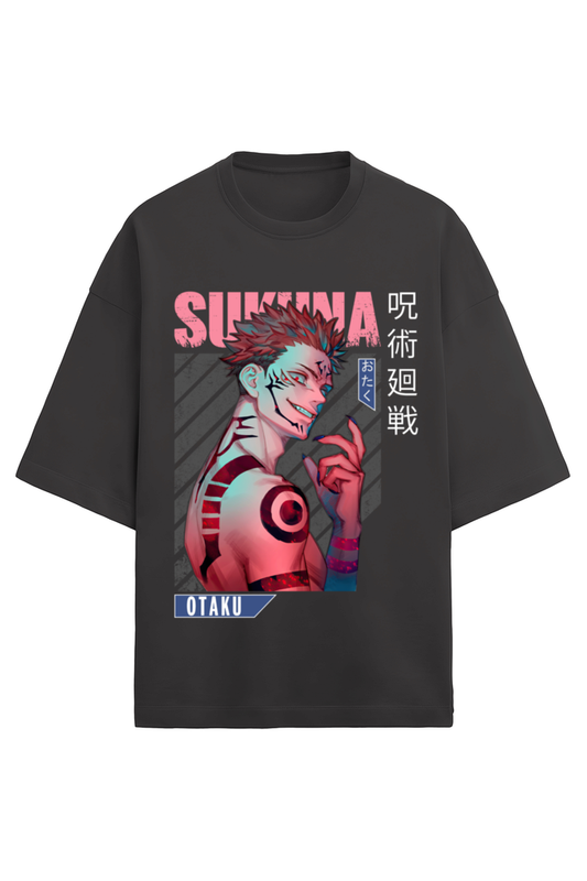 Anime #018 Unisex Oversized Terry Tee  