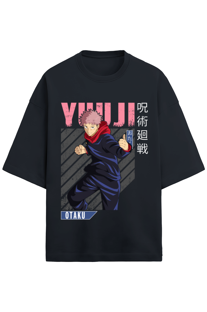 Anime #019 Unisex Oversized Terry Tee  