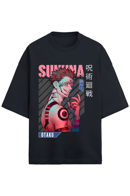 Anime #018 Unisex Oversized Terry Tee  