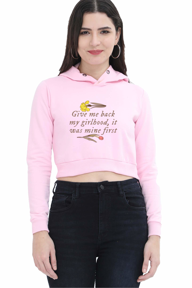 Swiftie Crop Hoodie #011