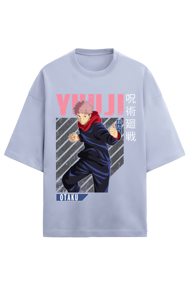 Anime #019 Unisex Oversized Terry Tee  