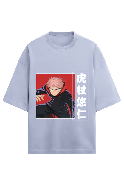 Anime #021 Unisex Oversized Terry Tee  