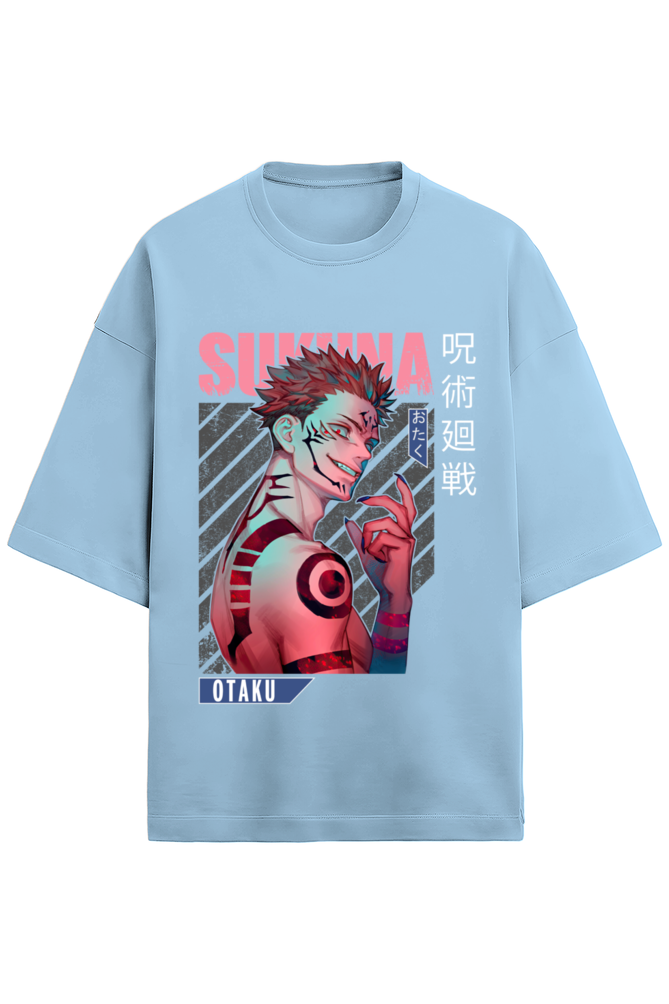 Anime #018 Unisex Oversized Terry Tee  