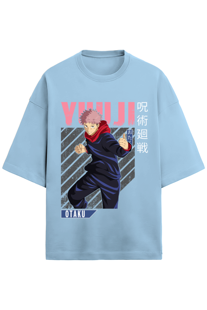 Anime #019 Unisex Oversized Terry Tee  