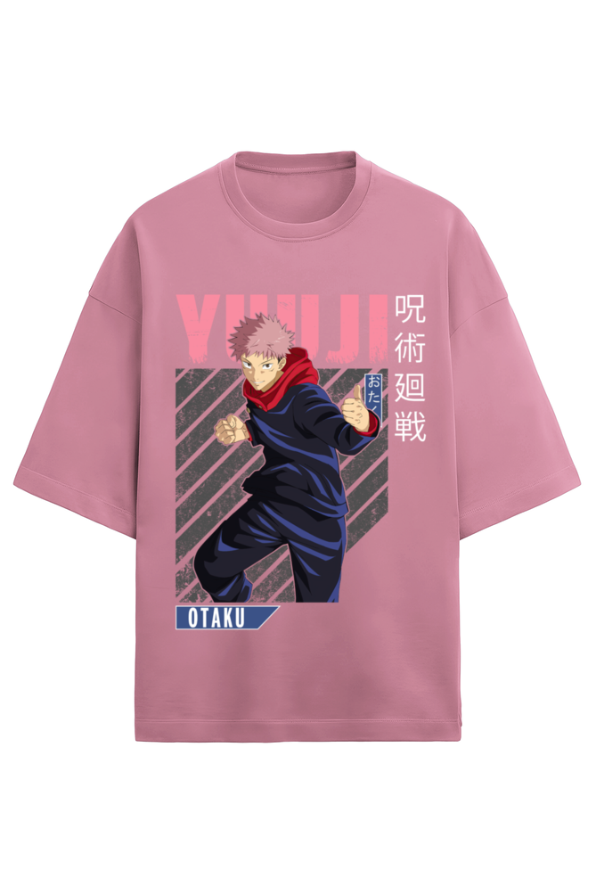 Anime #019 Unisex Oversized Terry Tee  