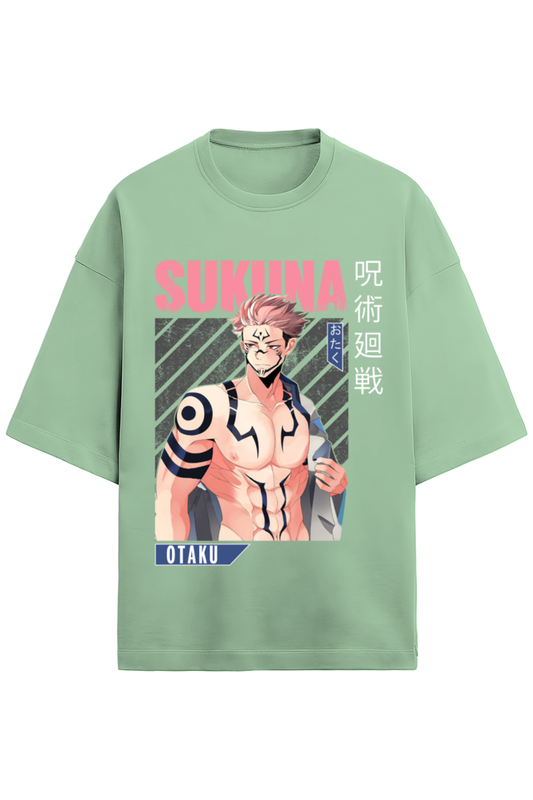 Anime #014 Unisex Oversized Terry Tee  