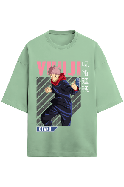 Anime #019 Unisex Oversized Terry Tee  