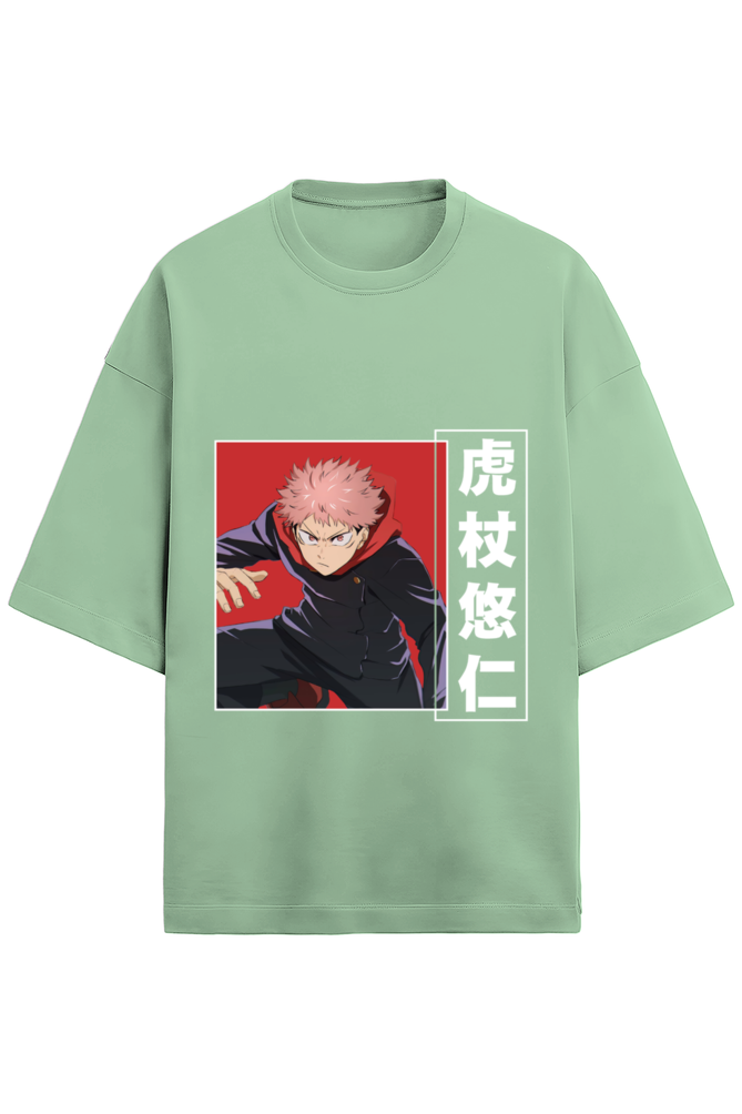 Anime #021 Unisex Oversized Terry Tee  