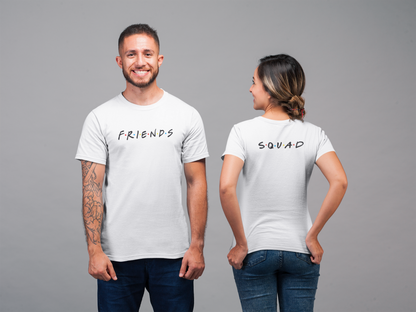 Friends Team Tee- Front and Back