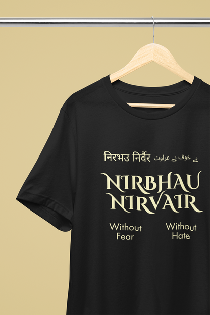 Nirbhau Nirvair Black