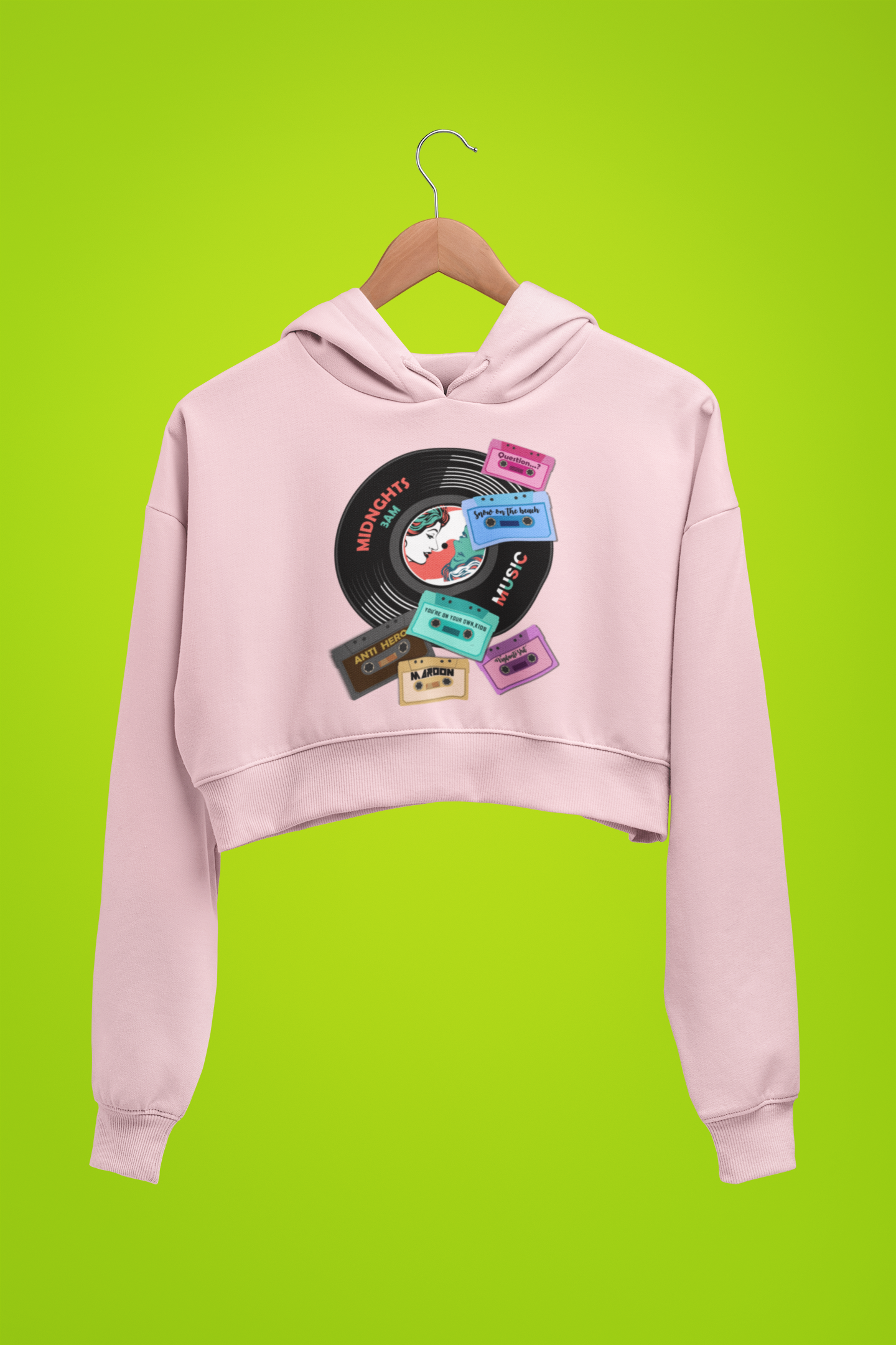 Swiftie Crop Hoodie #007