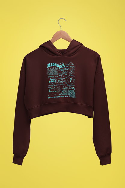 Swiftie Crop Hoodie #009