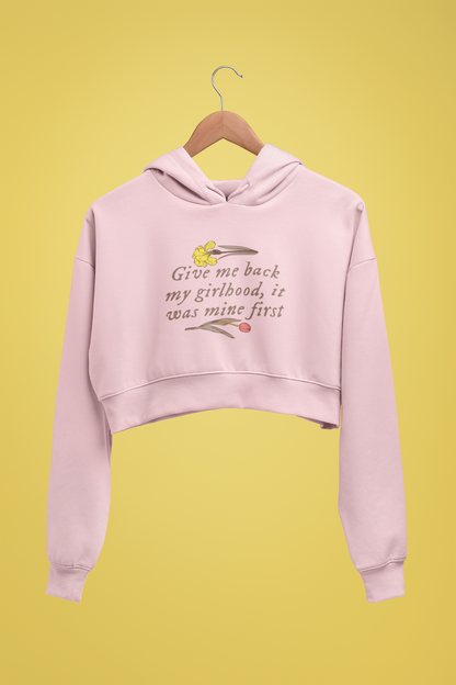 Swiftie Crop Hoodie #011