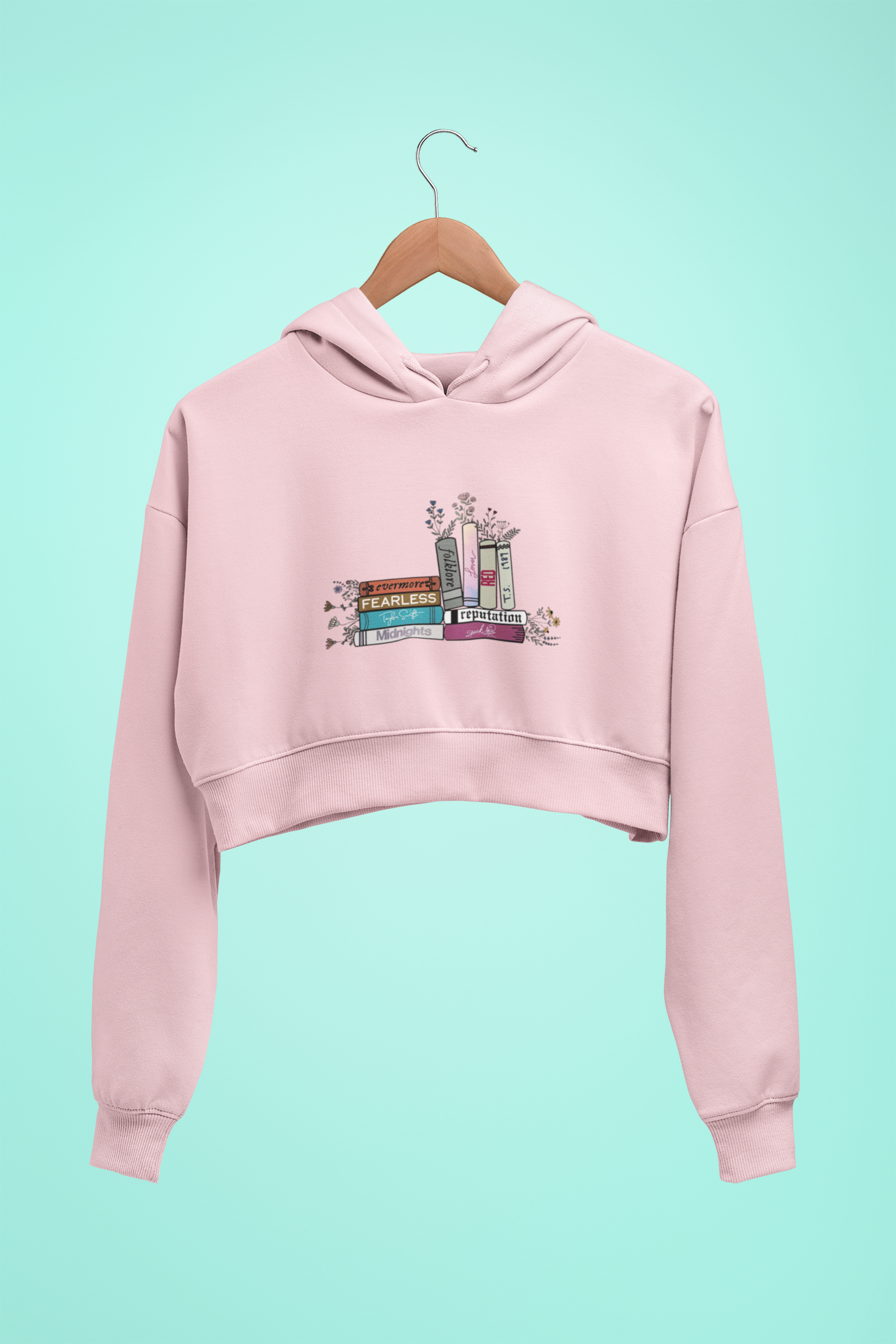 Swiftie Crop Hoodie #002