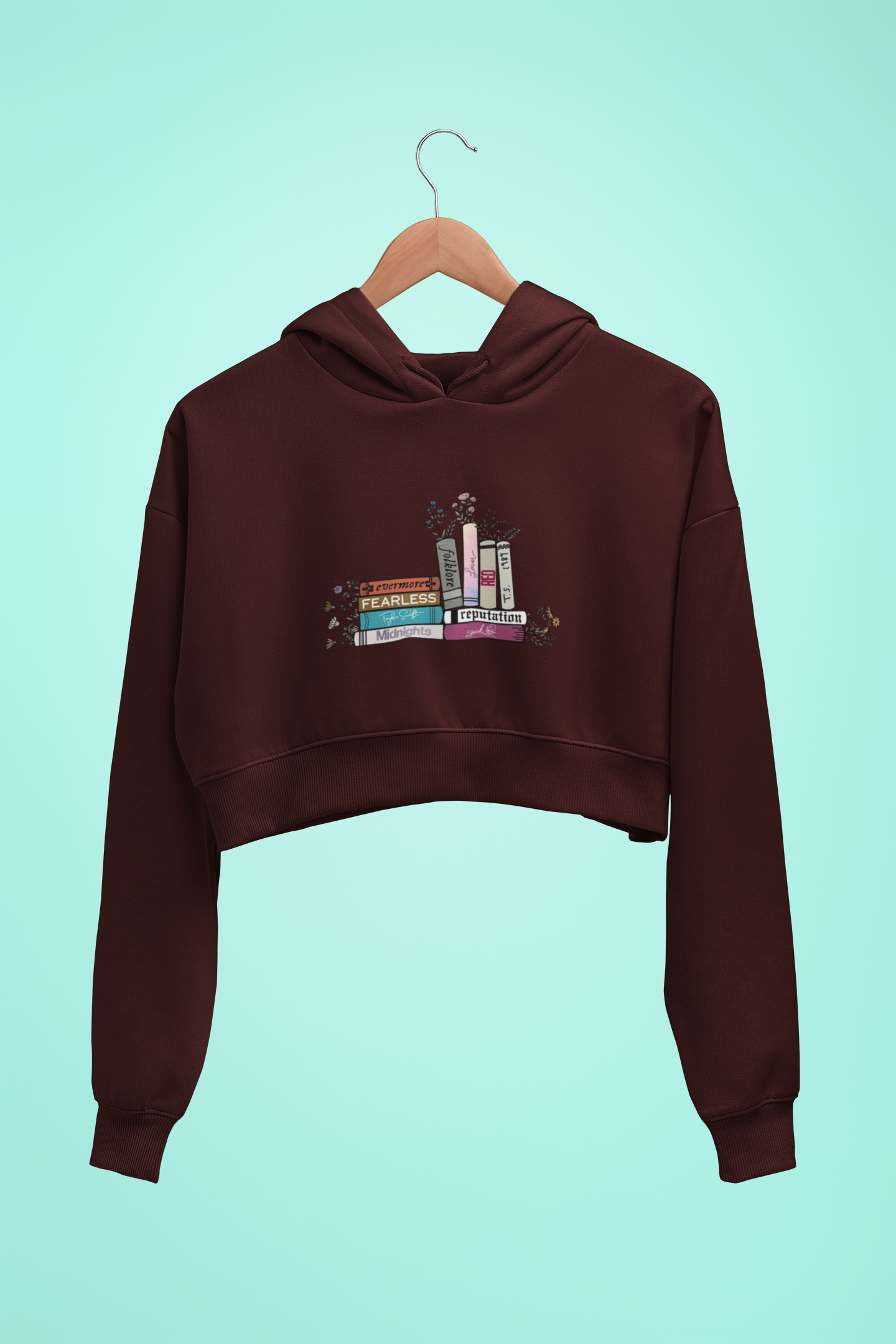 Swiftie Crop Hoodie #002