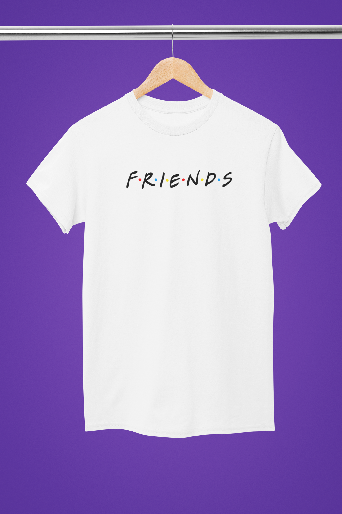 Friends Team Tee- Front and Back