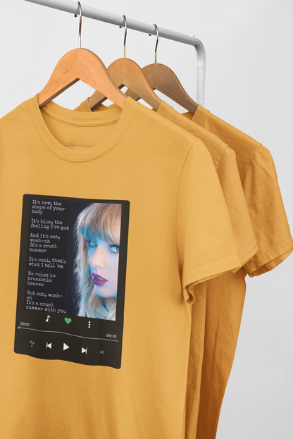 Swiftie Oversized Tee  Cruel Summer