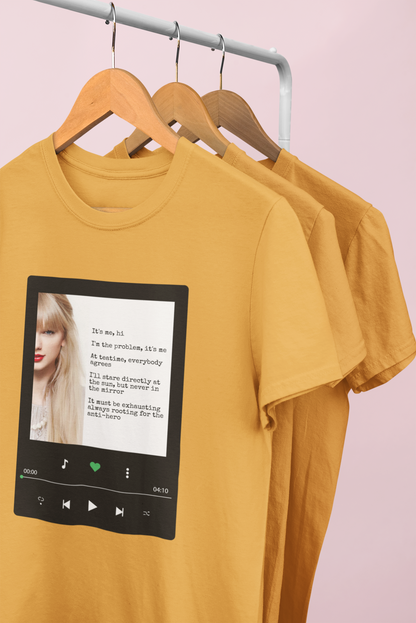 Swiftie Oversized Tee Anti Hero