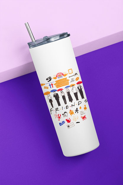 Iconic F.R.I.E.N.D.S Icons Tumbler