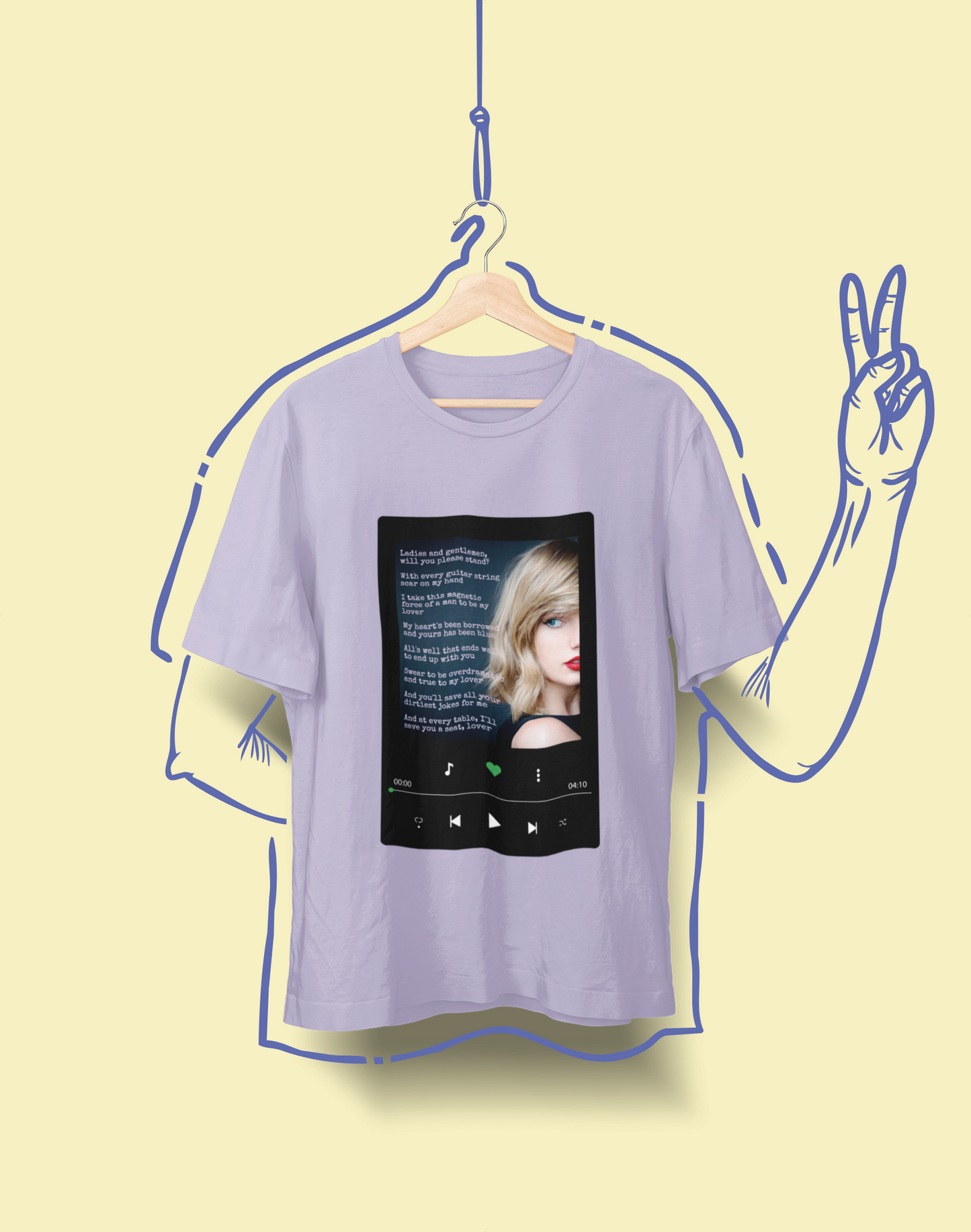 Swiftie Oversized Tee  Lover