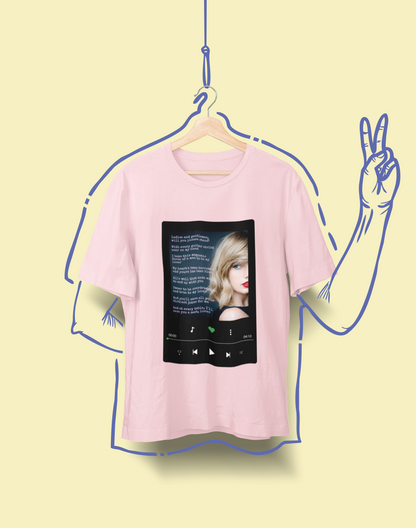 Swiftie Oversized Tee  Lover