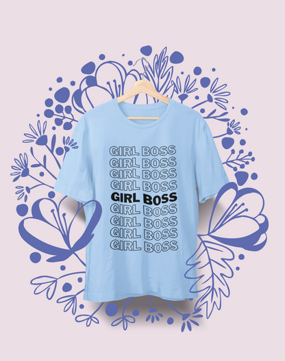 Girl Boss Oversized Comfy Tee #003