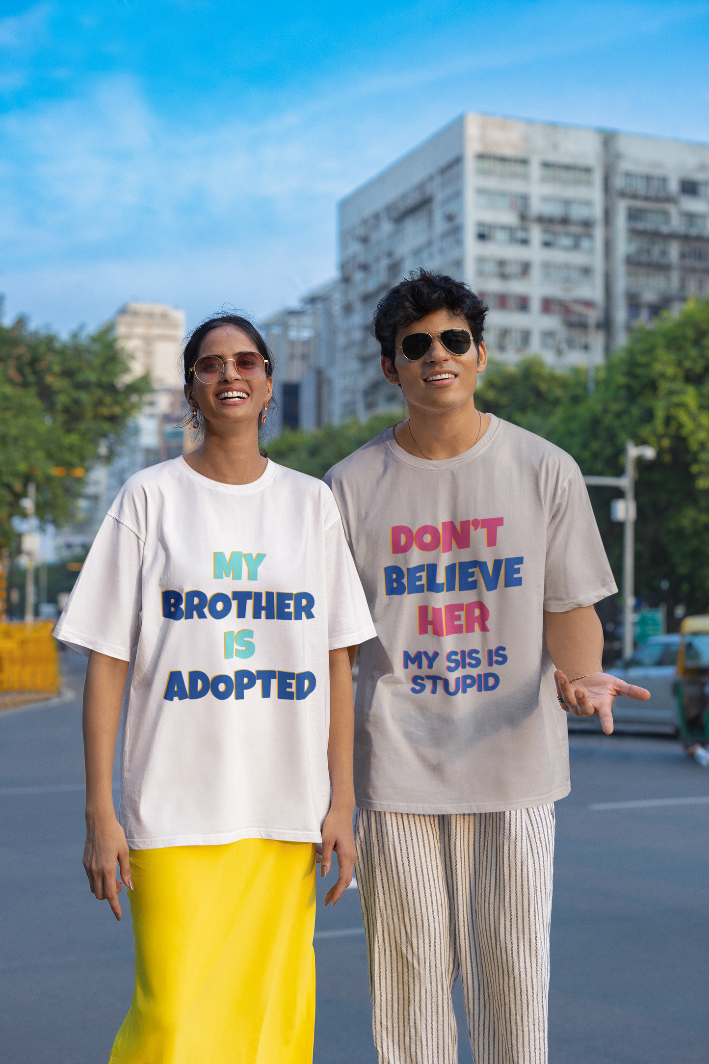 Adopted? Don't Believe Her Unisex Tee