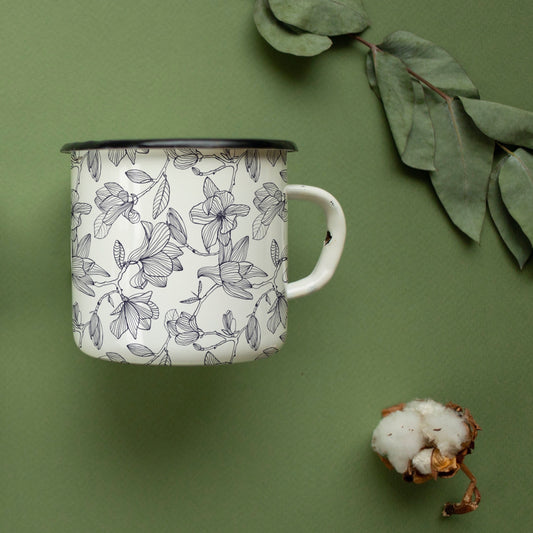 Ink Blossoms Mug